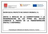 Subvenciones Espacio Orgánico