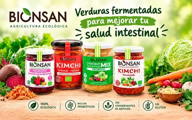Verduras ecológicas fermentadas Bionsan