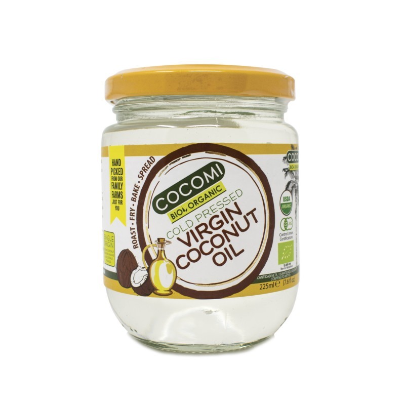 ACEITE DE COCO VIRGEN 225ML COCOMI