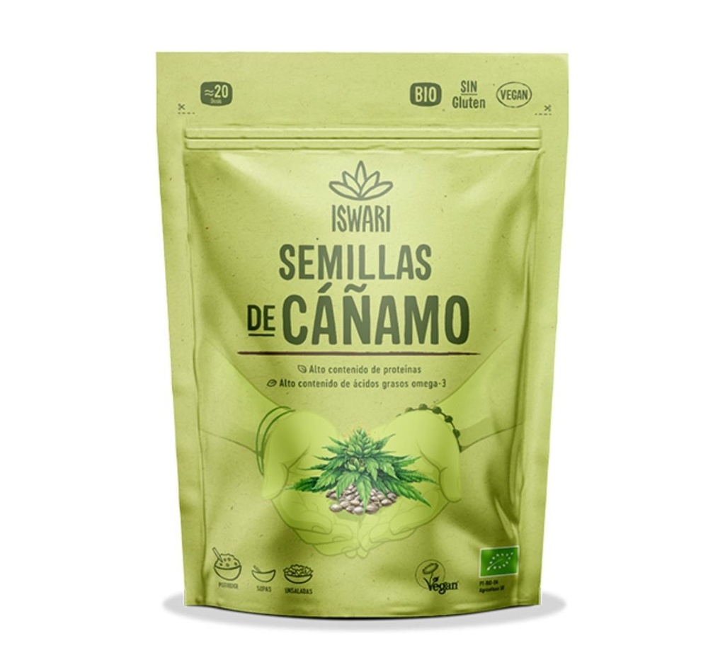 SEMILLAS DE CAÑAMO 250G ISWARI