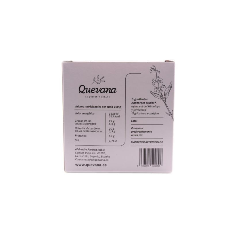 QUESO VEGANO AHUMADO 140G QUEVANA