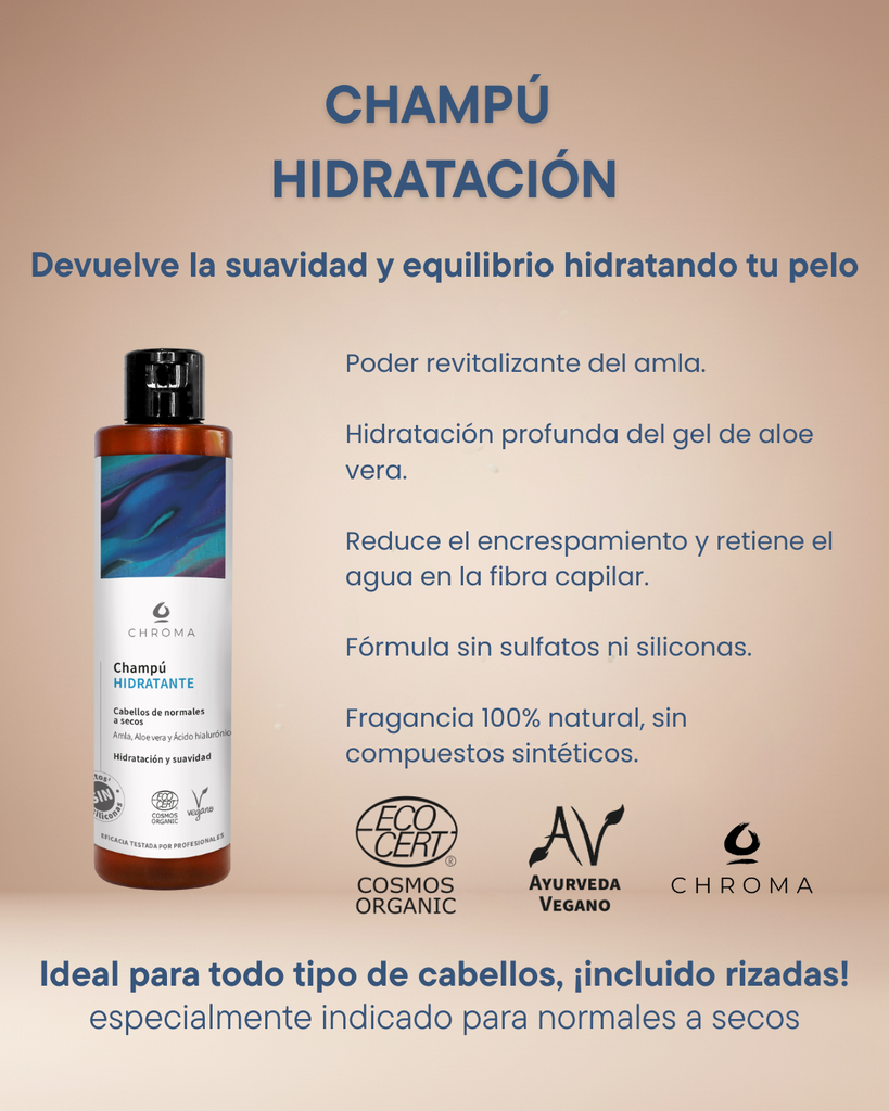 CHAMPU HIDRATACION 200ML - CHROMA