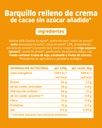BARQUILLO RELLENO DE CREMA DE CACAO 30G SMILEAT