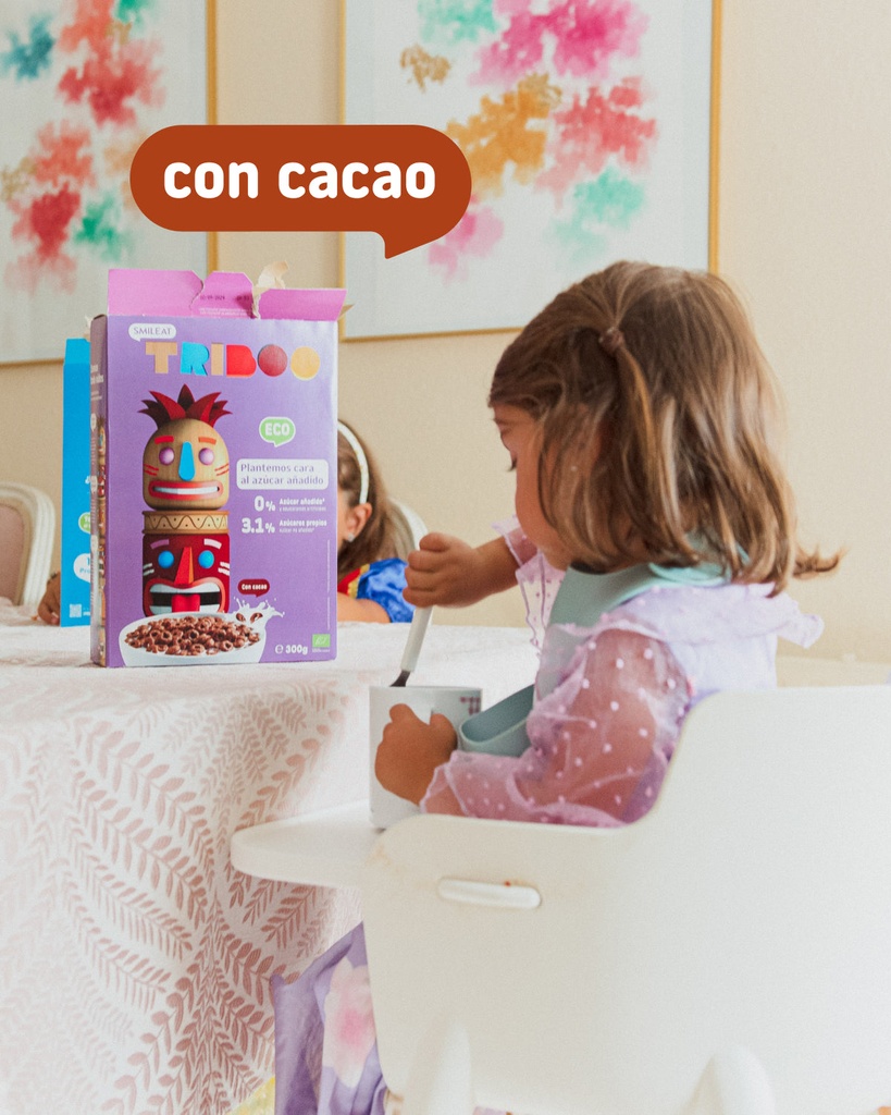 CEREALES DE DESAYUNO CHOCOLATE 300G SMILEAT