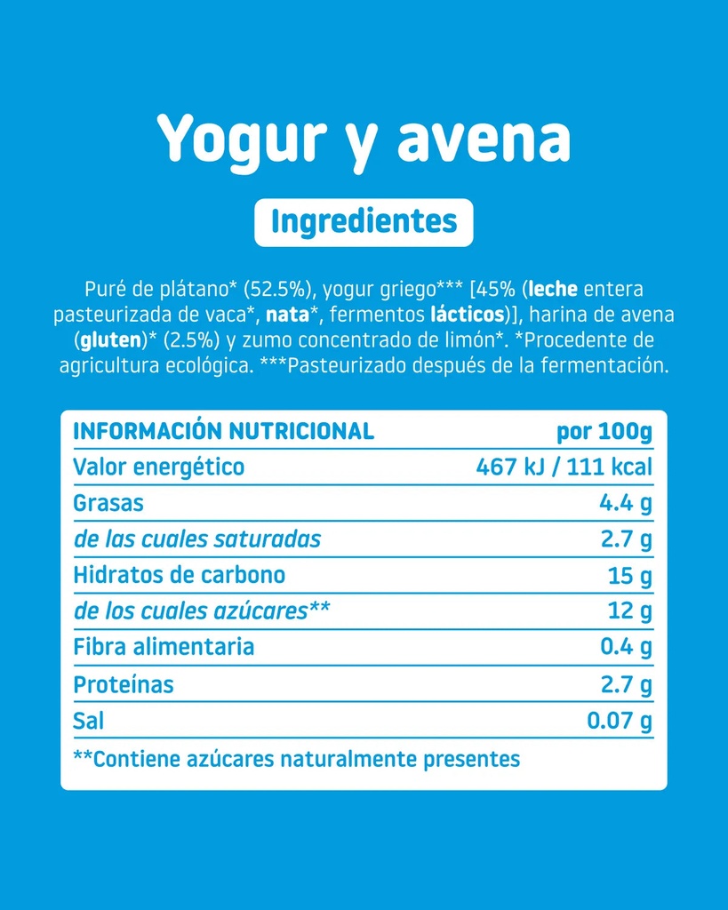 POUCH YOGUR Y AVENA 100G SMILEAT
