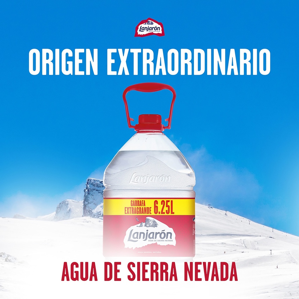 GARRAFA AGUA 6,25L LANJARON