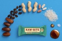 BARRITA PROTEICA CACAHUETES Y CARAMELOS 45G RAW BITE