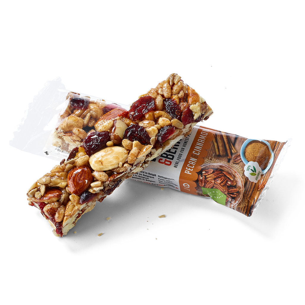 BARRITA NUECES CANELA 40G NUTS BERRIES