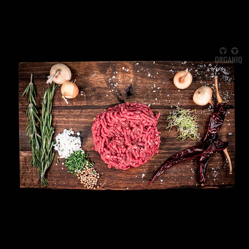 CARNE PICADA DE TERNERA 500G ORGANIQ