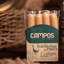 SALCHICHA FRANKFURT DE PAVO 250G CAMPOS