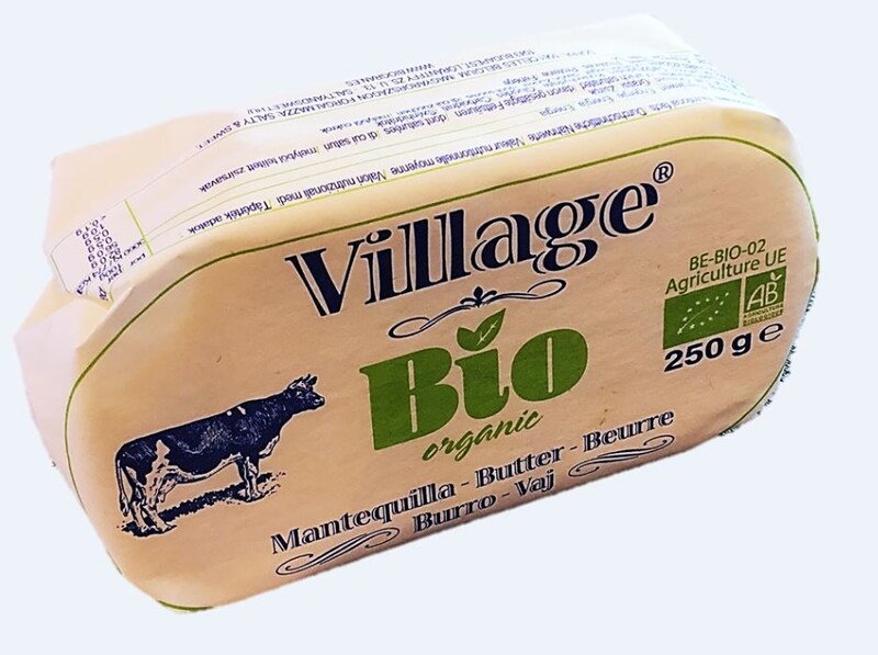 MANTEQUILLA SIN SAL BIO 250G VILLAGE