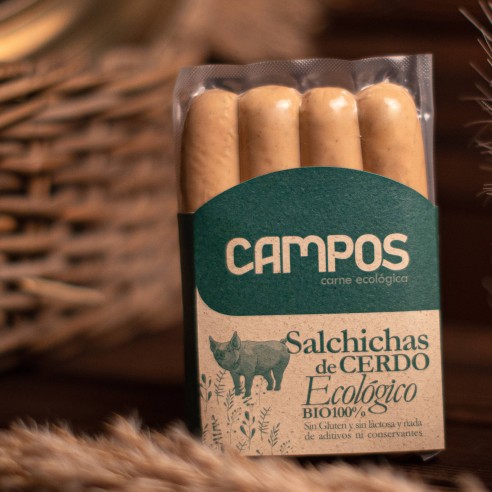 SALCHICHA FRANKFURT DE CERDO 250G CAMPOS