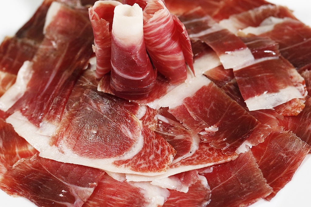 JAMÓN 100% BELLOTA IBÉRICA LONCHAS 80G JUANES