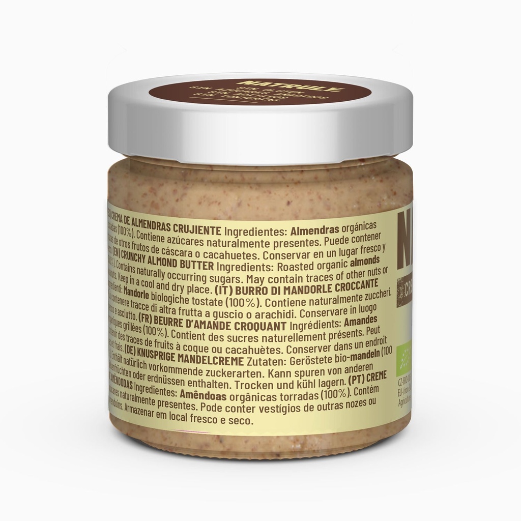CREMA DE ALMENDRA 200G NATRULY