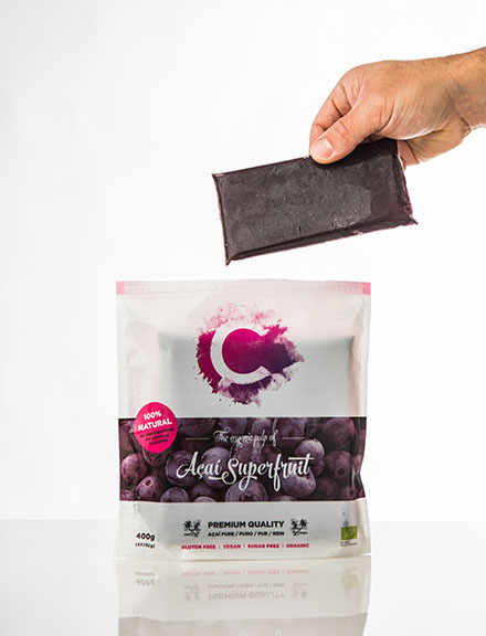 AÇAÍ PULPA 400G CORACAI