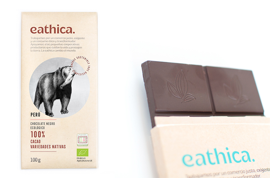 CHOCOLATE PERÚ 100% 100G EATHICA