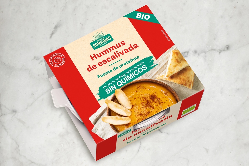 HUMMUS ESCALIVADA 240G SORRIBAS