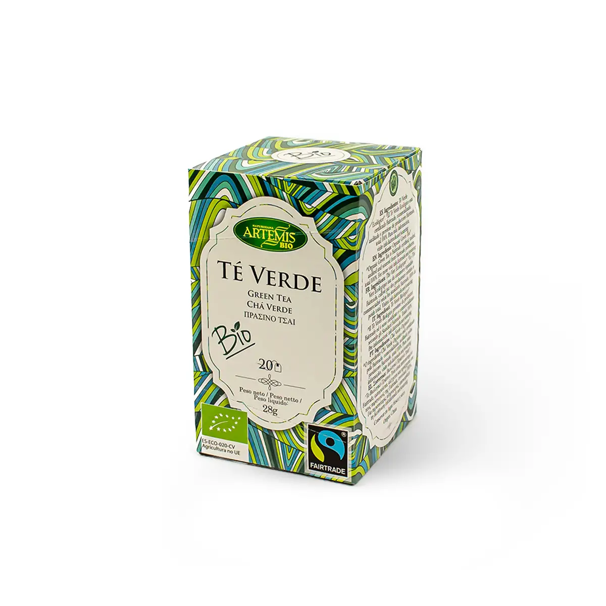 TÉ VERDE 20UD 28G ARTEMIS