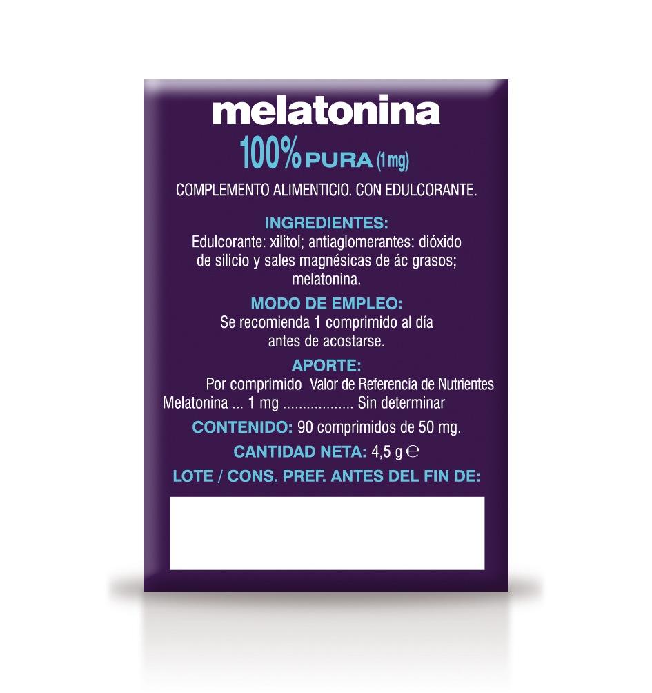 MELATONINA 90U 50MG SORIA NATURAL