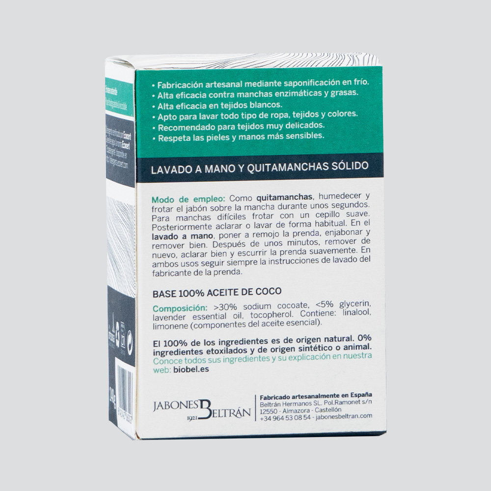 JABÓN DE COCO 240G BIOBEL