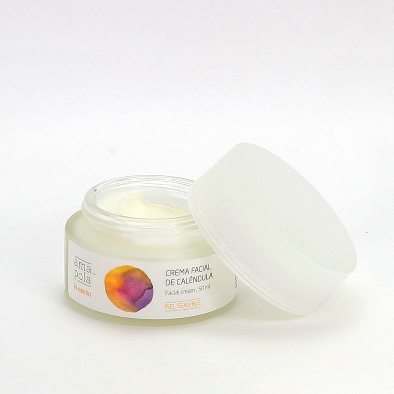 CREMA FACIAL CALÉNDULA TALLER AMAPOLA