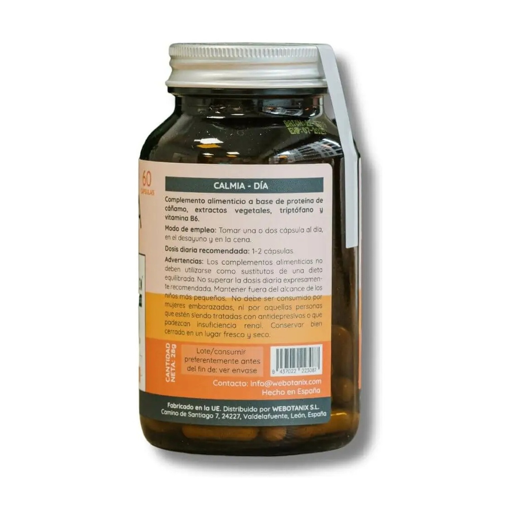CALMIA DIA 60 CAPSULAS WEBOTANIX