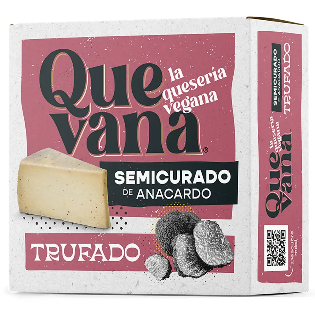 QUESO VEGANO TRUFA 160G QUEVANA