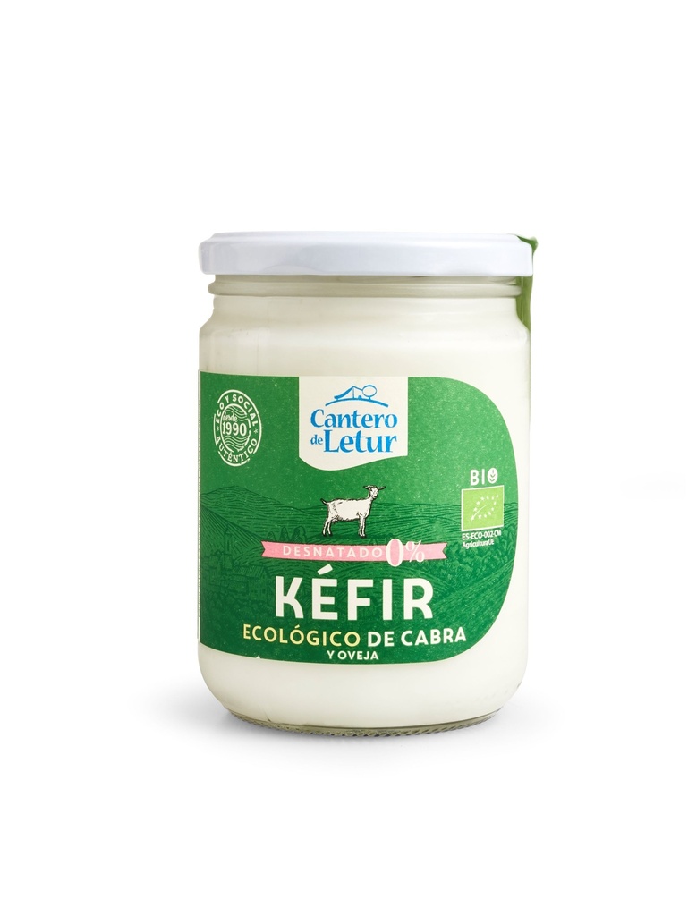 KÉFIR DE CABRA DESNATADO 420G CANTERO DE LETUR
