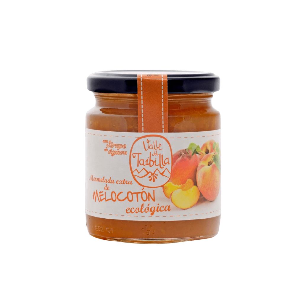 MERMELADA MELOCOTON AGAVE 260G VALLE DE TAIBILLA