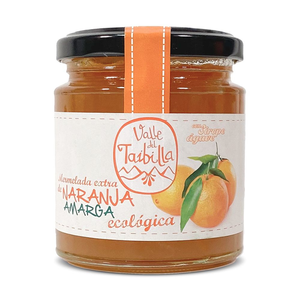 MERMELADA DE NARANJA AMARGA CON AGAVE 270G VALLE TAIBILLA