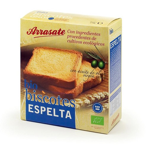 BISCOTES ESPELTA 270G ARRASATE