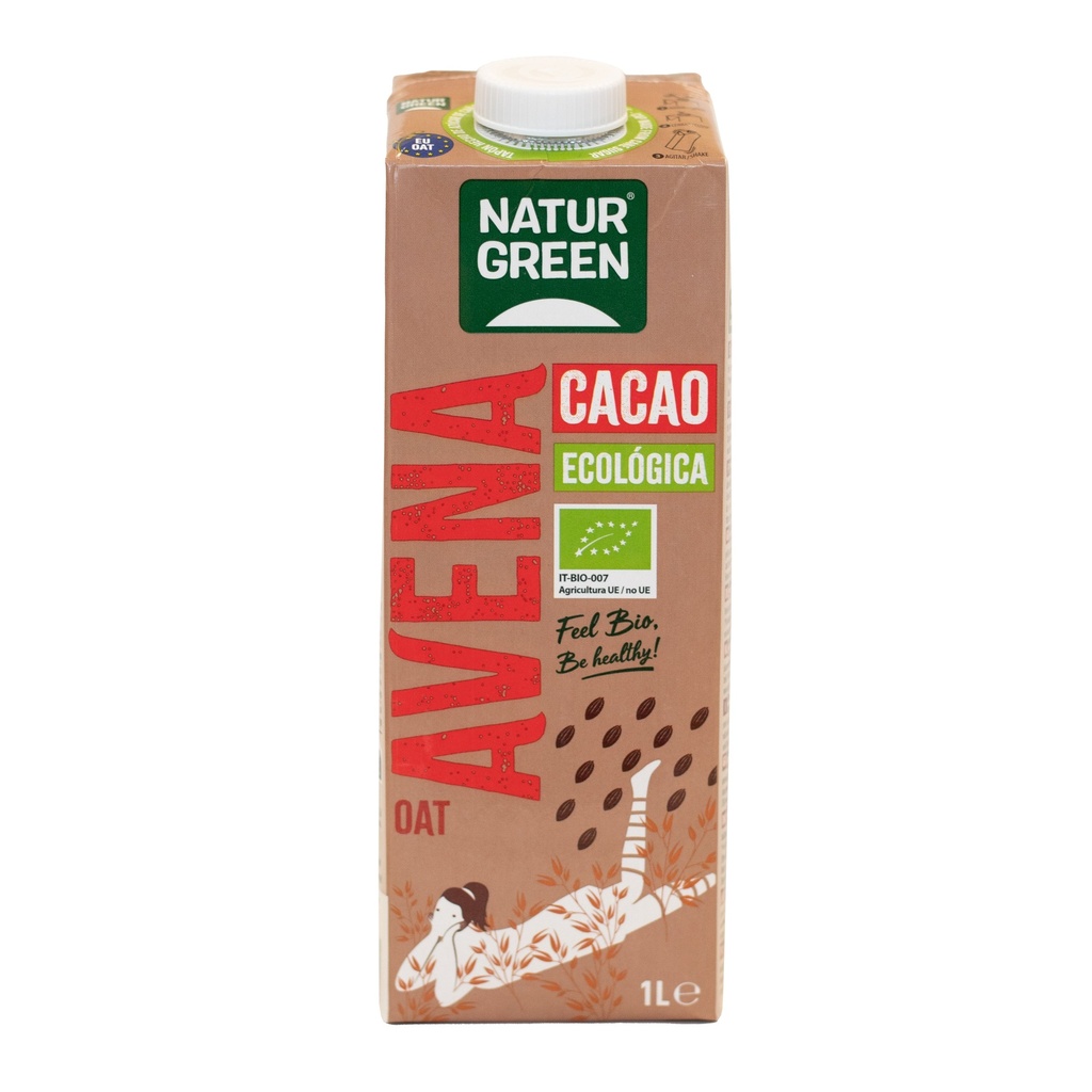 BEBIDA AVENA CACAO 1L NATURGREEN