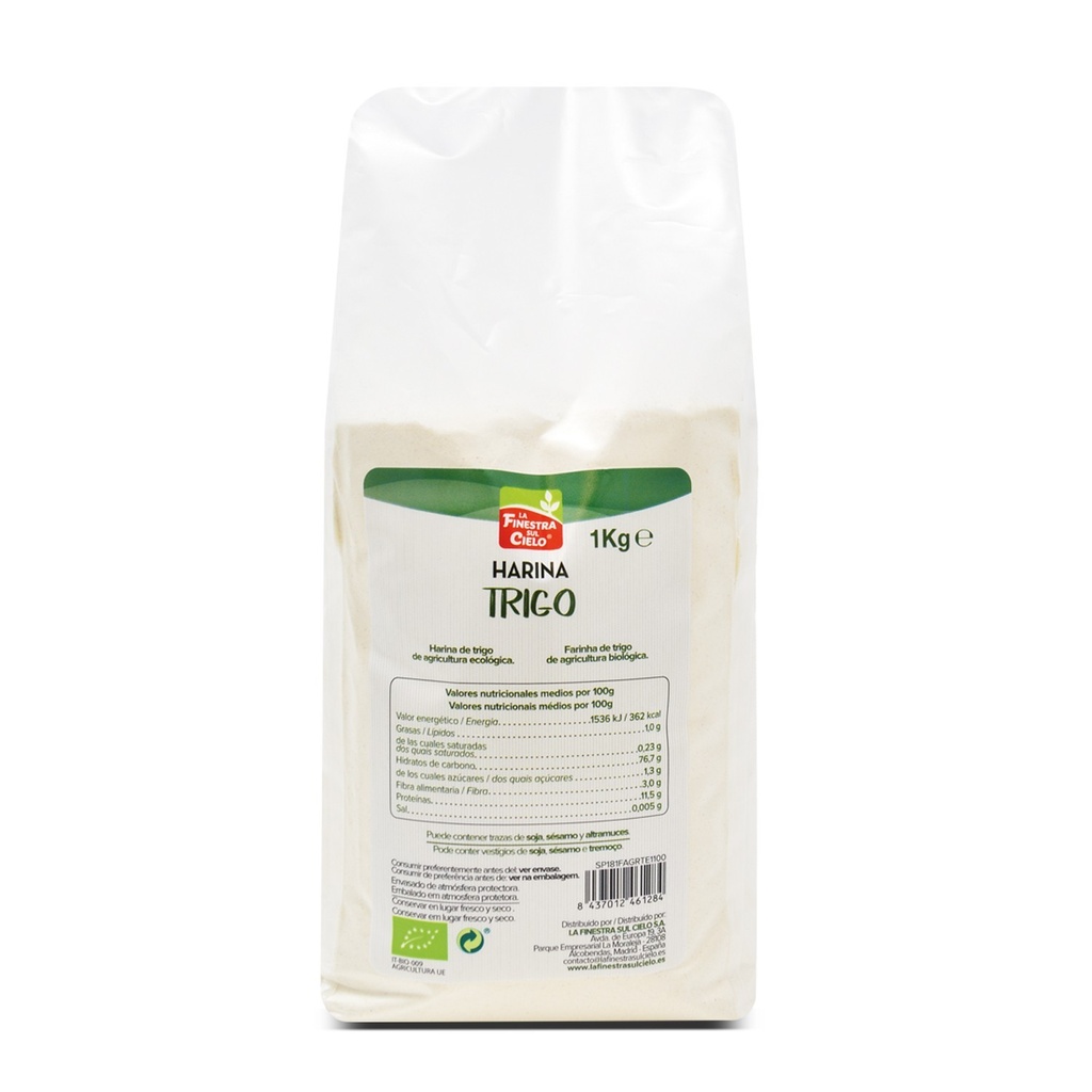 HARINA TRIGO BLANCA 1KG FINESTRA