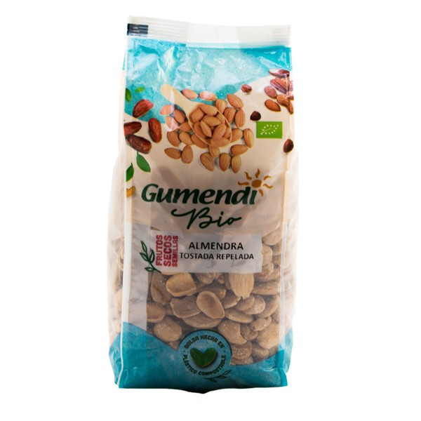 ALMENDRA TOSTADA REPELADA 700G GUMENDI
