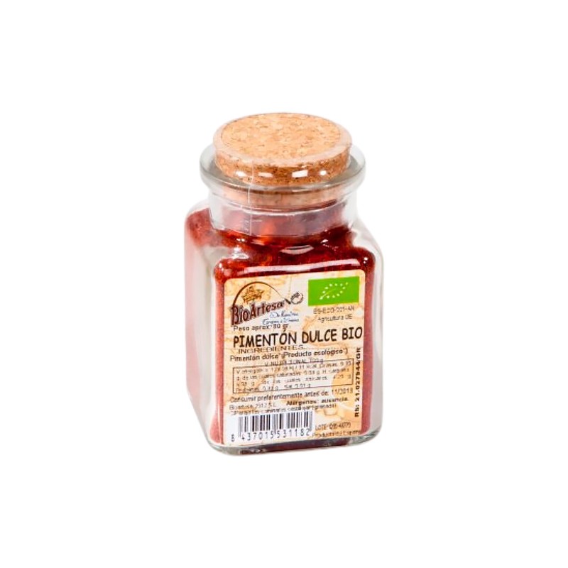 PIMENTÓN DULCE 80G BIOARTESA