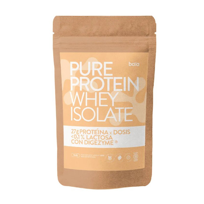 PURÉ PROTEIN WHEY ISOLATE VAINILLA 750G BAIA FOOD