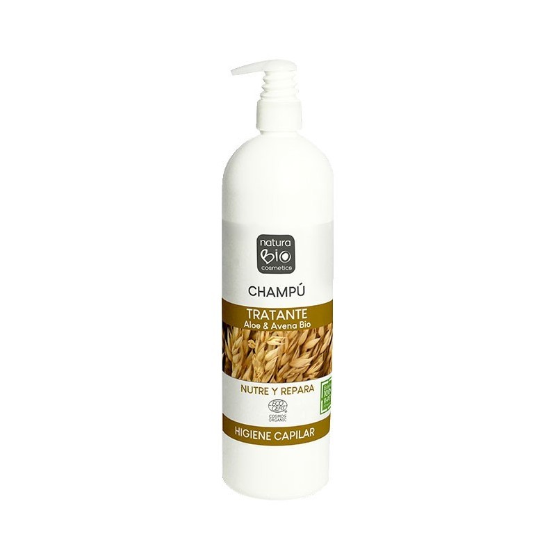 CHAMPÚ TRATANTE ALOE VERA & AVENA 740ML NATURABIO