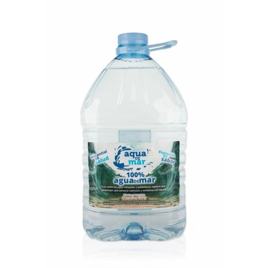 AGUA DE MAR 100% PURA 5L AQUA DE MAR