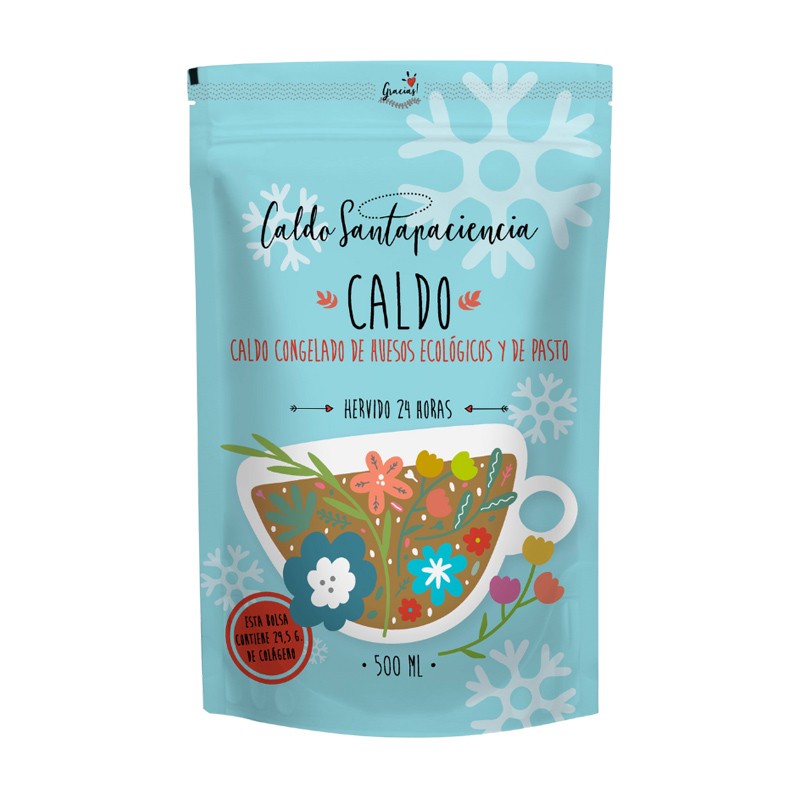 CALDO DE HUESO DE TERNERA 500ML SANTA PACIENCIA