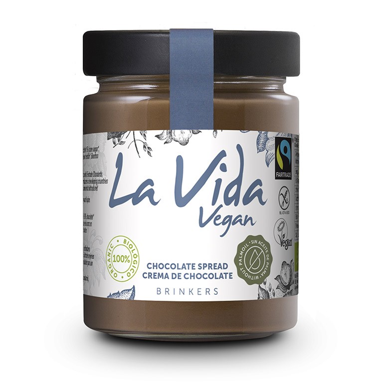 CREMA CHOCOLATE VEGANA 270G LA VIDA VEGAN