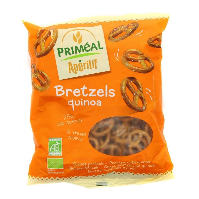 BRETZELS QUINOA 200G PRIMÉAL