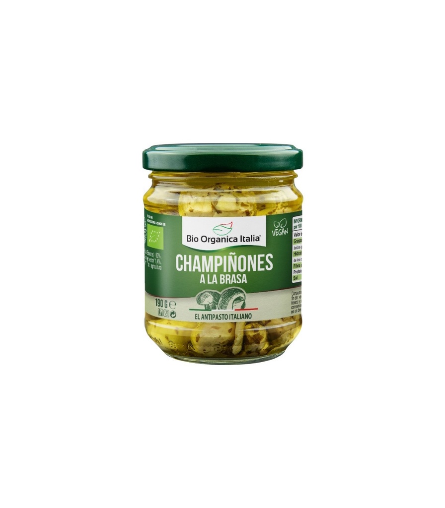 CHAMPIÑONES A LA BRASA EN ACEITE BIO 190G BIO ORGANICA