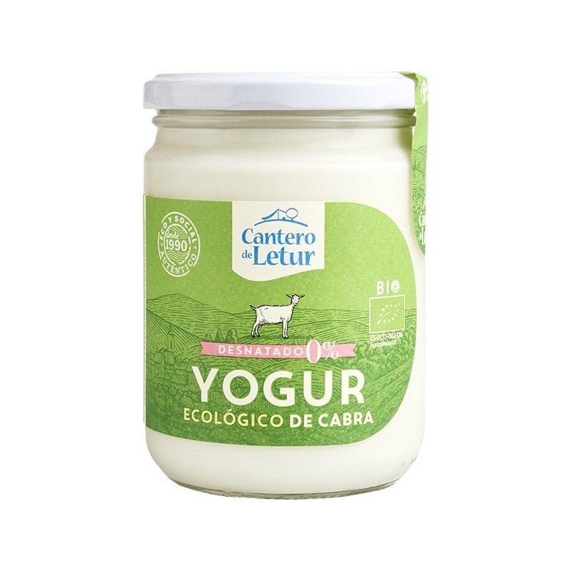 YOGUR DE CABRA DESNATADO 420G EL CANTERO DE LETUR