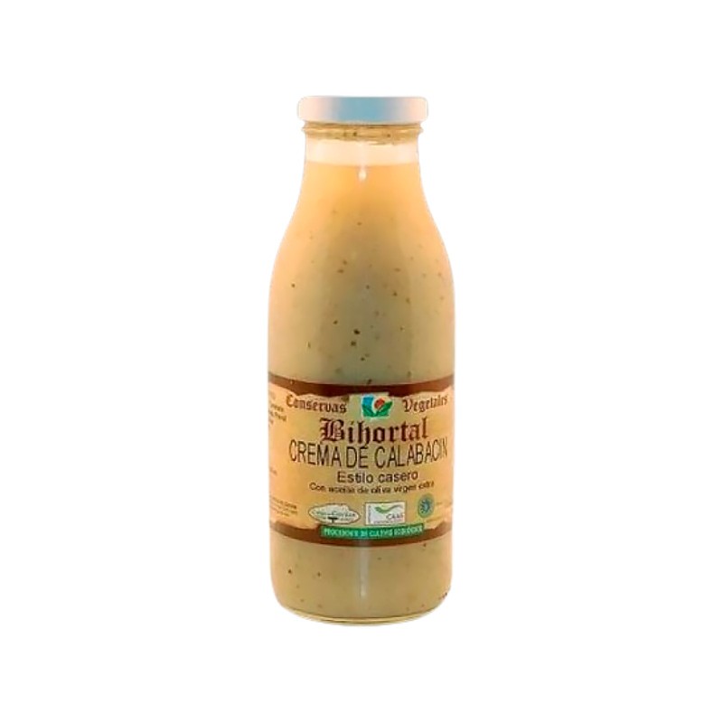 CREMA CALABACIN 500ML BIHORTAL