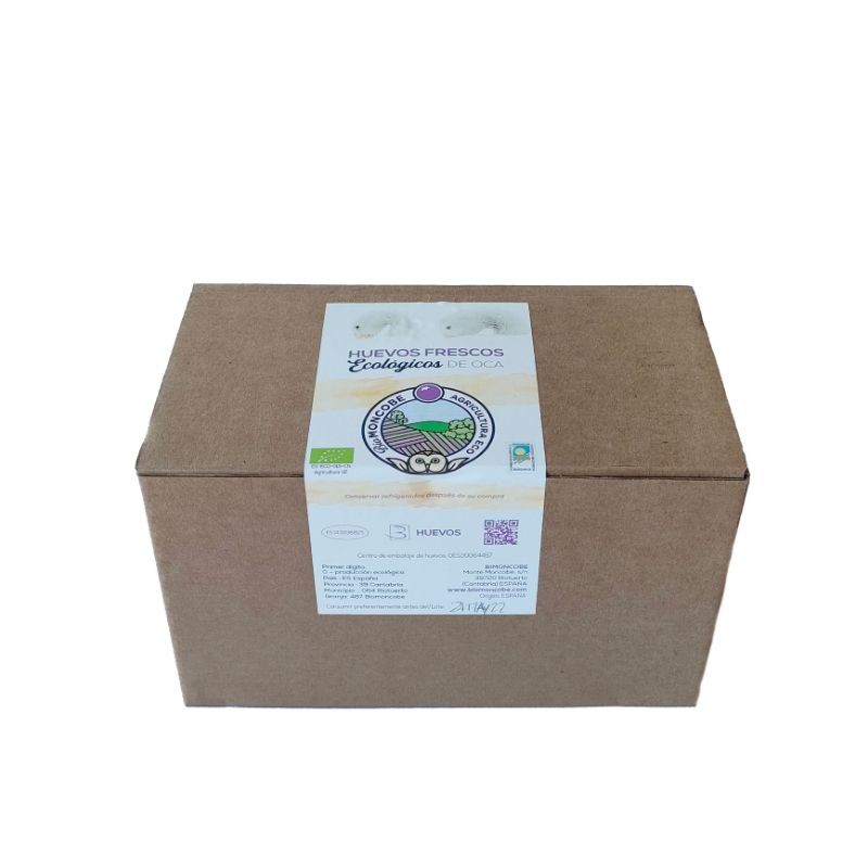 PACK 3 HUEVOS FRESCOS DE OCA BIOMONCOBE