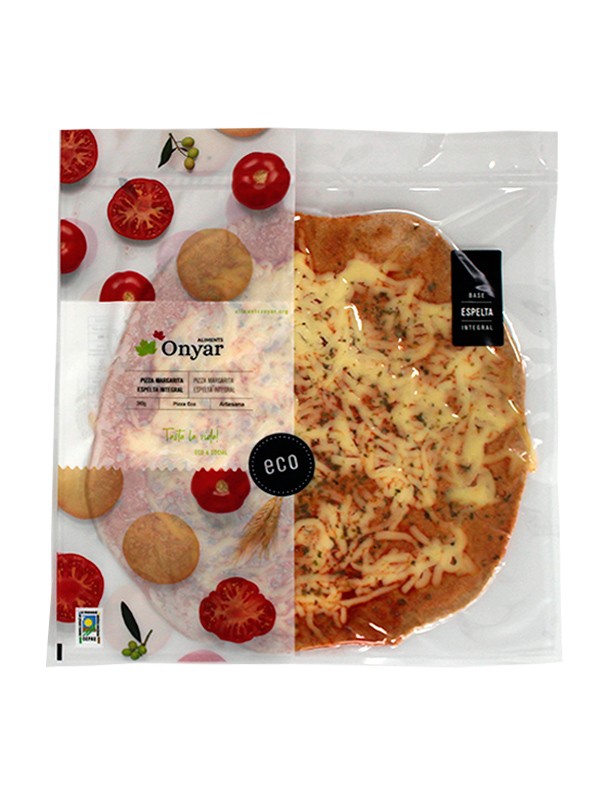 PIZZA MARGARITA BASE INTEGRAL 340G ONYAR