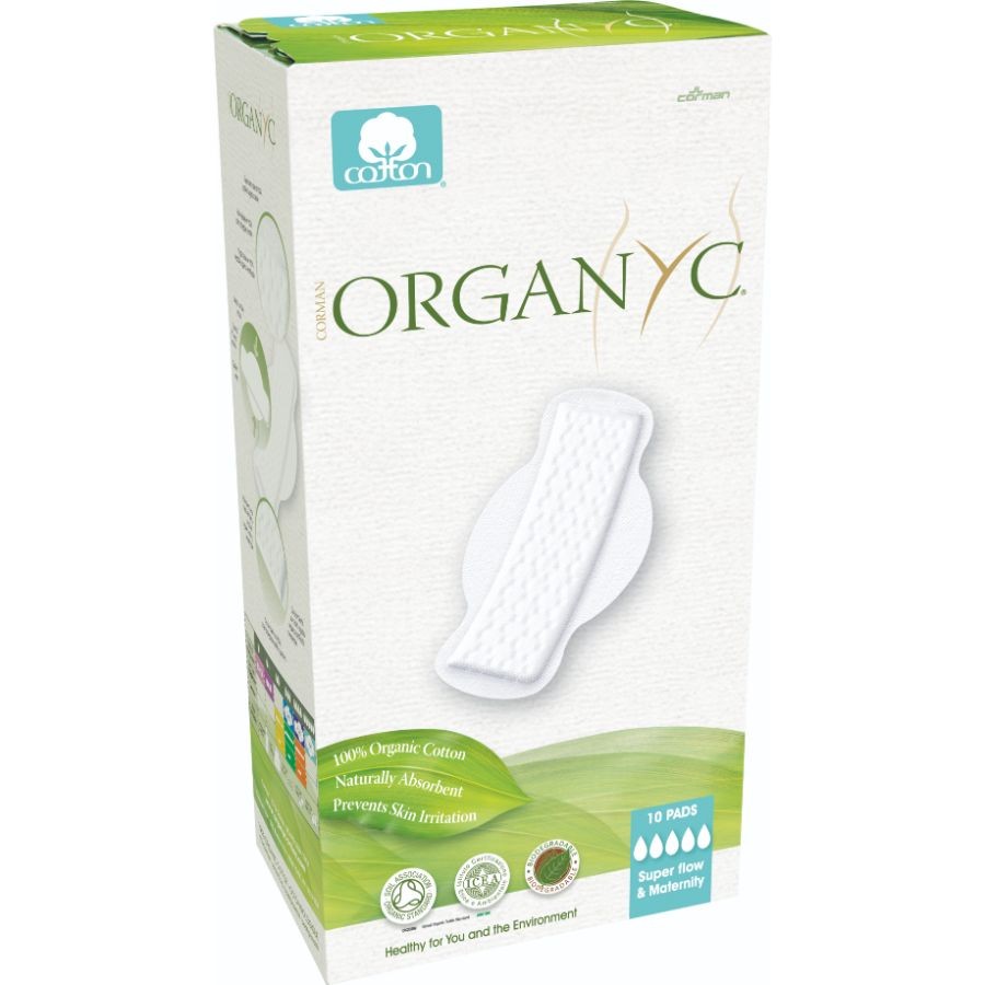 COMPRESA DÍA ALAS 10UD ORGANYC