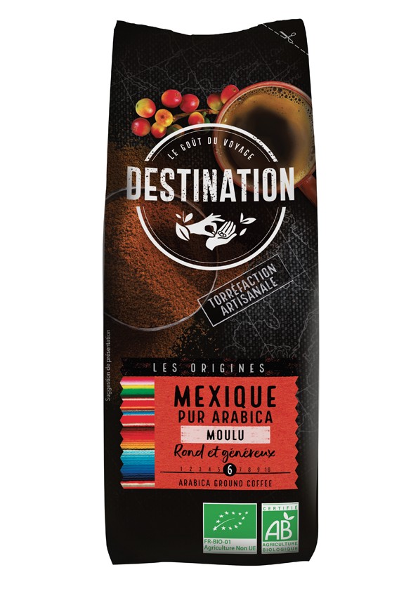 CAFÉ MOLIDO MÉXICO 100% ARÁBICA 250G DESTINATION