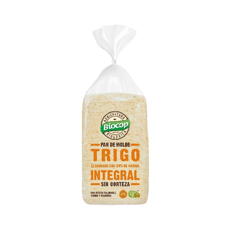 PAN MOLDE TRIGO INTEGRAL SIN CORTEZA 300G BIOCOP