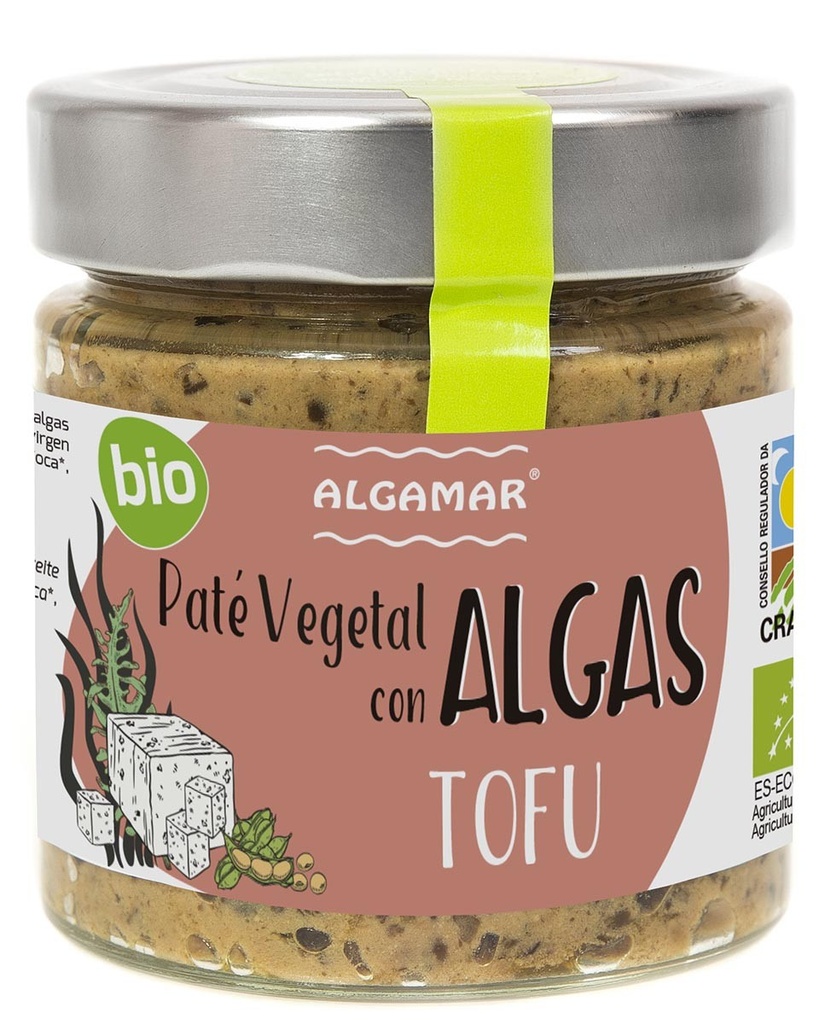 PATÉ DE ALGAS CON TOFU 180G ALGAMAR